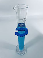 100 Milliliter (ml) Capacity Glass Laboratory Graduated Cylinder (2737) - 3