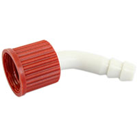 GL-14 Polypropylene Bent Hose Barb with Cap