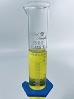 25 Milliliter (ml) Capacity High Quality Glass Graduated Cylinder (2733) - 3