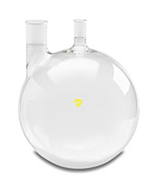 10 Liter (L) Volume 2-Neck Round Bottom Flask