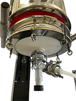 10 Liter (L) Capacity Single Jacket Filter Glass Reactor - 5