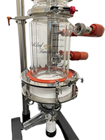 500 Milliliter (mL) Capacity Single Jacket Benchtop Filter Reactor - 2