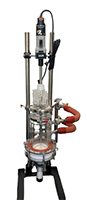 500 Milliliter (mL) Volume Double Jacketed Benchtop Filter Reactor - 3