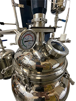 150 Liter (L) Volume Stainless Steel Reactor - 4