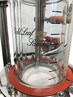 500 Milliliter (mL) Capacity Single Jacket Benchtop Filter Reactor - 7