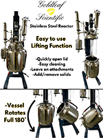 10 Liter (L) Volume Stainless Steel Reactor (2513) - 2