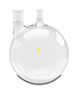 10 Liter (L) Volume 2-Neck Round Bottom Flask