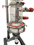 500 Milliliter (mL) Capacity Single Jacket Benchtop Filter Reactor - 2