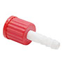 GL-14 Polypropylene Straight Hose Barb with Cap