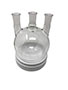 2000 Milliliter (mL) Volume 3-Neck Round Bottom Flask - 2