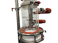 500 Milliliter (mL) Volume Double Jacketed Benchtop Filter Reactor