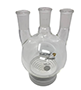 1 Liter (L) Capacity High Quality Glassware Round Bottom 3-Neck Flask